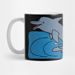 Smiling Dolphin Mug